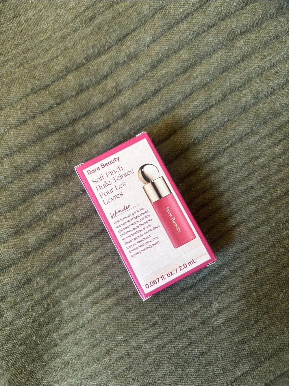 Rare Beauty Soft Pinch Tinted Lip Oil — Pink (Wonder)